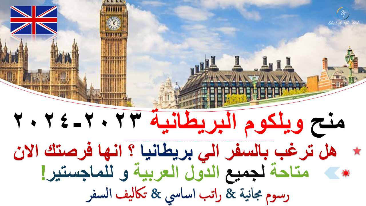 You are currently viewing منح ويلكوم البريطانية 2023-2024 .