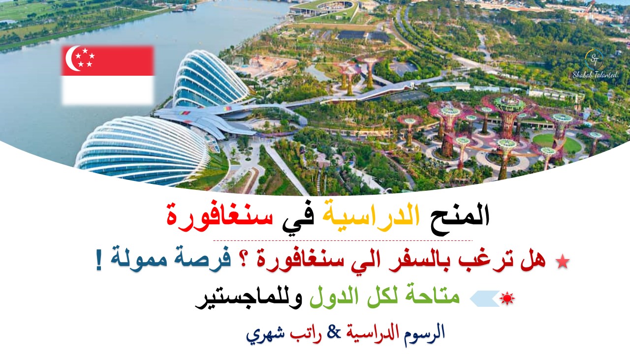 You are currently viewing برامج المنح الدراسية الممولة بالكامل من SINGA 2023 في سنغافورة